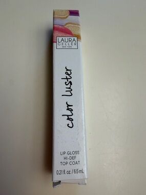 Laura Geller Color Luster Lip Gloss Hi-Def Top Coat - Sparkle